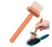Outil de nettoyage pour brosse | Peigne Brosse de nettoyage Brosse à cheveux Nettoyante, Accessoire de nettoyage 2 en 1 pour enlever les chignons pour voyage, maison, salon, coiffeur, meubles, hommes