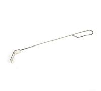 Outil de nettoyage pour cendres de barbecue en acier inoxydable pour Kamado Joe Classic, poignée en métal confortable, outils de nettoyage de barbecue