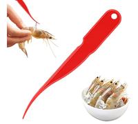 Outil de nettoyage pour éplucheur de crevettes, outil de nettoyage pour crevettes - Nettoyant pour éplucher les aux fruits de mer - Outil d'épluchage de portable avec poignée ergon