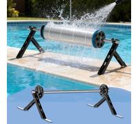 Outil de nettoyage pour filtre de piscine et spa avec support, compatible avec les cartouches filtrantes de 8,6 et 15,2 cm, nettoyage rapide à 360 °, entretien sans effort pour piscines et filtres