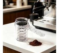 Outil de Nettoyage pour Machines à Expresso E61, Godet de Nettoyage à Rétrolavage avec Soupape de Décharge de Pression, Libération Automatique de la Pression, pour Machines à Expresso de 58 Mm