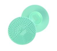 Outil de Nettoyage pour Rond Vert en Silicone Pinceaux de Maquillage