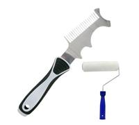 Outil de Nettoyage pour Rouleaux de Peinture - Fournitures De Réparation Multifonctionnelles - Grattoirs À Peinture Et Peigne Pour Pinceaux - Pour Peintres, Bricoleurs, Hommes et Femmes