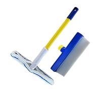 Outil De Nettoyage Pour Verre De Douche | Outil De Nettoyage Du Miroir De Salle De Bain,Raclette Pour Vitre De Voiture | Pour Usage Intérieur Et Domestique Salle De Bain Cuisine Portes Sols Mur Pare-B