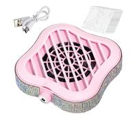 Outil de nettoyage silencieux - Collecteur de poussière pour ongles | Puissance d'aspiration réglable avec 10 filtres pour salon, bureau, table, salle de manucure, débutant professionnel