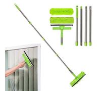 Outil De Nettoyant De Raclette De Fenêtre - En Acier Inoxydable | Kit De Raclette De Nettoyage Des Fenêtres | Kit De Nettoyage Des Fenêtres Pour Les Surfaces De Verre De Bureau À Domicile Et Utilisati