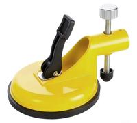 Outil de nivellement de carrelage avec ventouses pour installation de marbre, granit et pierre, dispositif de nivellement micro-réglable pour carrelage mural et sol, options rouge et jaune (1 jaune)