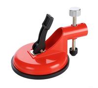 Outil de nivellement de carrelage avec ventouses pour installation de marbre, granit et pierre, dispositif de nivellement micro-réglable pour carrelage mural et sol, options rouge et jaune (1 rouge)