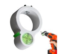 Outil de nivellement de perceuse - Niveleur de mesure à bulles - Outils de niveau de perçage de petits trous pour cadre photo, réparation de maison, étagère de construction, armoire de construction