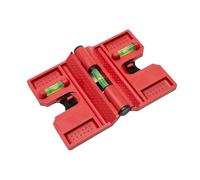 Outil de nivellement de poteau - Mesureur magnétique pliable | Outils de réglage du niveau du mètre, pour menuiserie, atelier, plomberie, construction, rénovation, réparation de sol, mur extérieur de