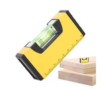 Outil de nivellement magnétique puissant | Outil d'instrument de décoration | Outils de nivellement de poche à bulles pour construction, image, mur, écriture, peinture, maison