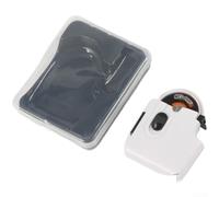 Outil de nouage de nœuds de pêche avec fonctionnement automatique, capacité de double crochet, chemin de filetage interne pour éviter les enchevêtrements, et design compact pour la portabilité (blanc)