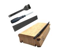 Outil de pansement professionnel pour frettes de guitare - Outil ergonomique pour une utilisation facile et un polissage efficace - Lime de nivellement pour guitare électrique/acoustique