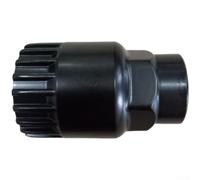 Outil de pédalier à 20 dents en acier à haute teneur en carbone pour marque compatible FSA pour VP LP Square Taper Bike Repair Maintenance (Noir)