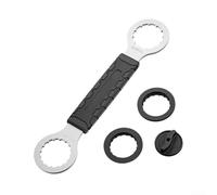 Outil de pédalier en acier chromé 35 cm avec poignée en caoutchouc pour Hollowtech II BB9000 BBR60 pour installation FSA (12 x 46 mm)