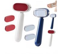 Outil de pédicure double face pour callosités - Pour anniversaire, spa, femmes, hommes, soignants, parents, bleu + blanc