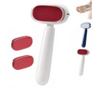 Outil de pédicure double face pour callosités pour pieds, outil de pédicure manuel pour anniversaire, spa, femmes, hommes, soignants, parents, blanc