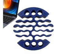 Outil de Peigne de Fil réseau, Support d'organisation de Cordon, Rangement de câble réseau de catégorie 6/5, Organisateur de Cordon pour la Maison, Le Bureau et la Gestion de Lin e