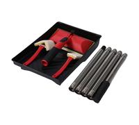 Outil de peinture de bordure, applicateur de peinture de plafond - Outil pour peindre les de plafond avec long manche - Outil d'application de peinture pour lames de terrasse, planchers en bois