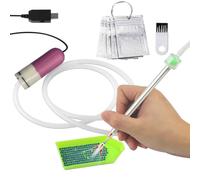 Outil de peinture multifonction avec force d'aspiration réglable et base stable pour différentes tailles et formes de cristal, stylo d'art rechargeable