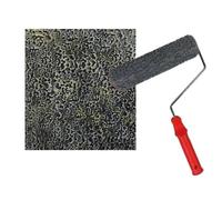 Outil de peinture texture rouleau gaufrage brique | Têtes à motifs interchangeables, impression brique/motif transparente, application de pression uniforme.