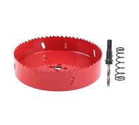 Outil De Perçage De Scie Cloche 150 M-M Pour Planche À Découper Métal/plastique/panneaux De Fibres/bois Kit D'outils De Perçage Pour Le Métal