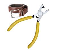 Outil de perçage de trous en cuir pour ceintures, sangles et bandes de montre - Pince en acier à haute teneur en carbone pour le bricolage, la carte et le papier | Outil manuel