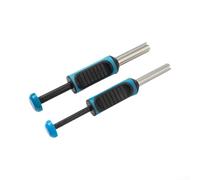 Outil de perçage en acier inoxydable pour mousse de liège 5 mm | Taille de l'embout de 5 mm, pour forets en liège et mousse, construction en acier inoxydable, résistant à l'oxydation