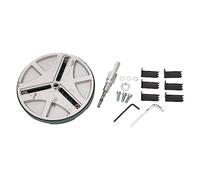 Outil de perçage et de sciage ajustable, fraise à trous en carbure avec lame verticale à 90 degrés, scie à trous ronds réglable pour le bois, le plastique et les plaques de plâtre.