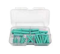 Outil de perçage pour résine, 35 pièces 2/3/4/5/6/7/8 mm,pour créer des trous sans perçage,tiges de moulage en silicone pour la fabrication de pendentifs, porte-clés et autres objets en résine époxy.