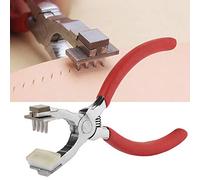 Outil de perforation en cuir outil de perforation, pinces à perforer, outil de presse à main manuel de perforateur de trous pour ceintures projets d'artisanat pour chaussures bricolage