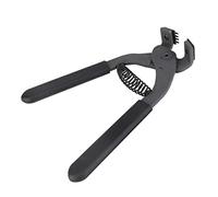 Outil de perforation en cuir pince silencieuse en acier au carbone perforateur de trou en cuir couture pinces à main perforateur de ceinture(4 mm-4 dents)