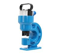 Outil de perforation hydraulique 31T Knockout hydraulique avec plaques métalliques Punch Driver 4 outils de poinçonnage Kit de pompe manuelle 95 mm Goupille Filière à découpage Perforatrice