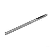 Outil de perforation pour cuir 4 mm Acier Rond Outil de poinçonnage pour | Bord en acier #45, coupes nettes sur les ceintures, convient pour marteau perforateur, construction, finition argentée