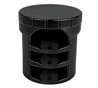 Outil de perle d'ongle magnétique - Dispositif de rotation de sphère de verre 3D, instrument de style de conception d'ongles, accessoire d'art de manucure professionnel pour un usage domestique | Mouv