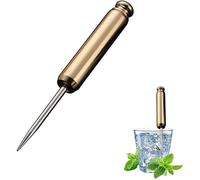 Outil de Pic à Glace - 15,7 cm - Acier Inoxydable - Style Japonais - Métallique