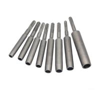 Outil de pilote de tige de terre compatible SDS-Plus fabriqué en acier forgé au chrome vanadium pour une utilisation avec les tiges de terre M8 M10 M13 M15 M20 (M15)