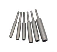 Outil de pilote de tige de terre forgé au chrome vanadium pour SDS-Plus pour perceuses à percussion utilisées dans les systèmes de mise à la terre avec compatibilité de tige M8 à M20 ()