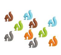 Outil de Pince à Tasse pour Le Sachet de Thé en Silicone, Mignon Snail Squirrel Shape B