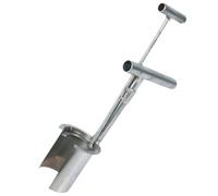 Outil de Plantation d'ampoules, Outil de Plantation graines en Acier Inoxydable à Long Manche Robuste pour Creuser des Trous pour Planter des Tulipes, jonquilles d'iris