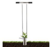 Outil de Plantation de bulbes à Long Manche - Transplanteur de à Long Manche | Outil de Plantation Confortable de Petits bulbes, désherbeur de Gazon pour la Maison et Le Potager