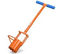 Outil de plantation de bulbes, long pot de fleurs | Tarière 5 en 1 pour planter des bulbes et couper le gazon | pour bulbes de tulipes, bulbes de jonquille, iris | trous faciles à creuser | Gagnez du