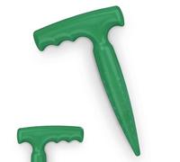 Outil de plantation en plastique - Planteur avec échelle de mesure pour une plantation précise, plantoir à main idéal pour la famille (vert foncé)