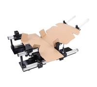 Outil de pliage manuel assisté par boîte - Fixation pliable pour boîtes d'expédition - Taille réglable - Améliore l'efficacité de l'emballage - Facile à utiliser - Pour diverses industries d'emballage