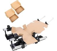 Outil De Pliage Manuel pour BoîTes D'ExpéDition,Outil De Pliage Manuel | Aide Efficace Au Pliage Des Cartons,Taille RéGlable,Cadre En Aluminium,AméLiore L'Efficacité Pour L'Entreposage Et Logistique