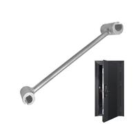 Outil de pliage pour charnières de porte en acier e réparation réglable de 14 à 25 mm pour fixation d'alignement | Ligne de feu lourde de 29 cm, travaux de maintenance industrielle, équipement