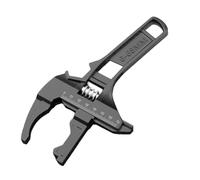 Outil de plomberie multi-usage, clé à tuyau réglable, clé à grande mâchoire pour robinets, clé réglable, clé de plomberie à mâchoire extra large avec poignée Dura Grip Soft Grip Outil