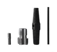 Outil de plomberie pour tuyaux PPR avec capacité de filetage à double tête pour tailles 1/2" et 3/4" et unité d'extraction de fil cassé séparé (A)