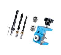 Outil De Poinçon À Trou Réglable En Aluminium En Alliage D Porc Forage Positionner Les Gabarits Gabarit Pour Le Panneau Porte Du Bois D'installation Panneau Porte Bois