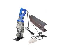 Outil de poinçonnage 1800W, perforateur de canal de fer d'angle, plaque de fer en aluminium 220V/110V, perforateur de trou hydraulique électrique(Package 4)